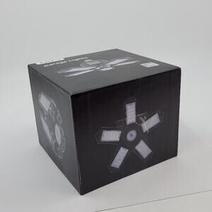 Agokud 100 Transparent Led Garage Lights. 5 adjustable panels. New, open box.